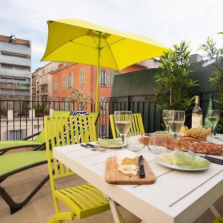 F2 Terrasse, Moderne, Hyper Centre, Clim, Ascenseur- Dubouchage Apartamento Nice Exterior foto