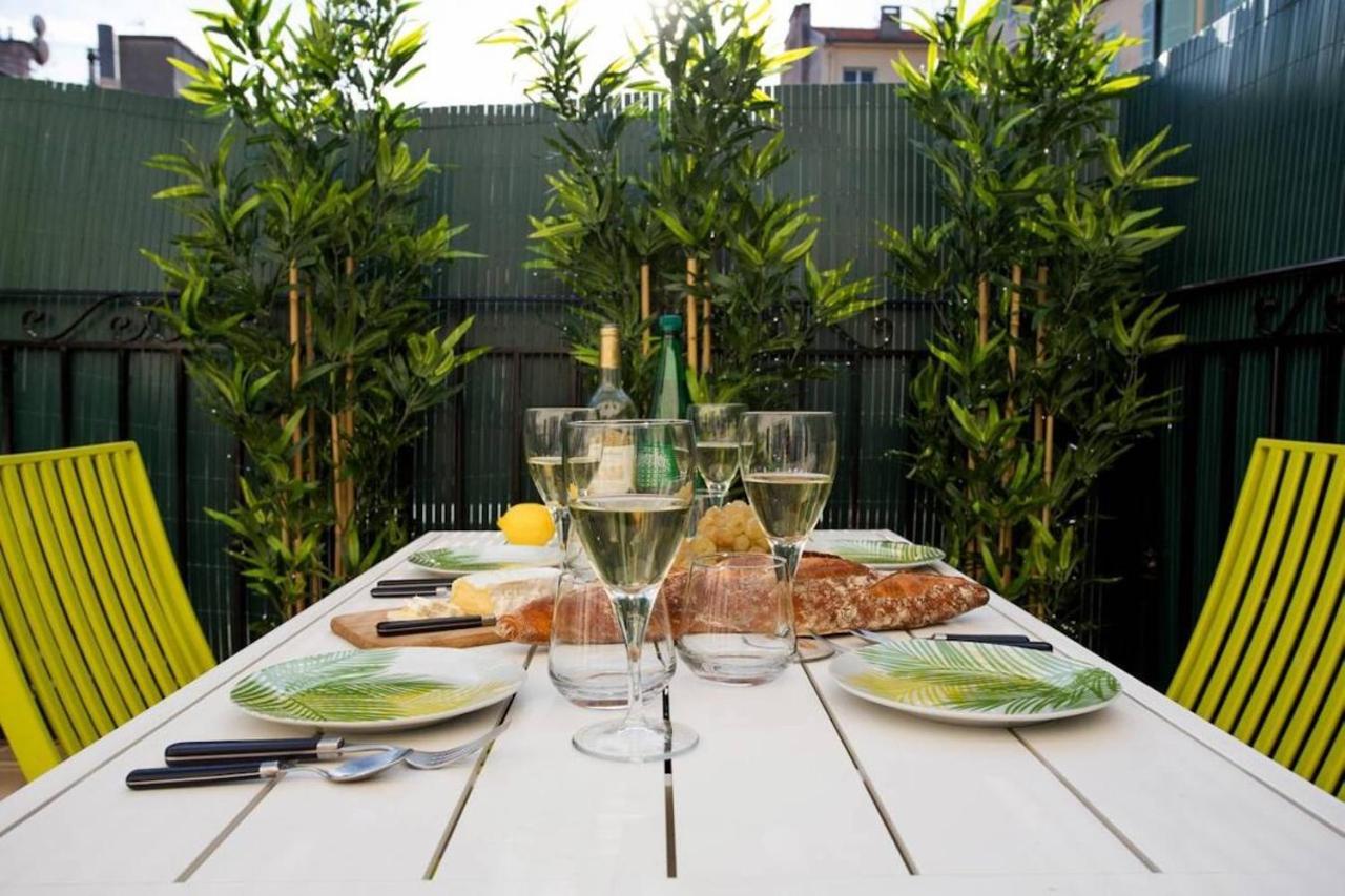 F2 Terrasse, Moderne, Hyper Centre, Clim, Ascenseur- Dubouchage Apartamento Nice Exterior foto