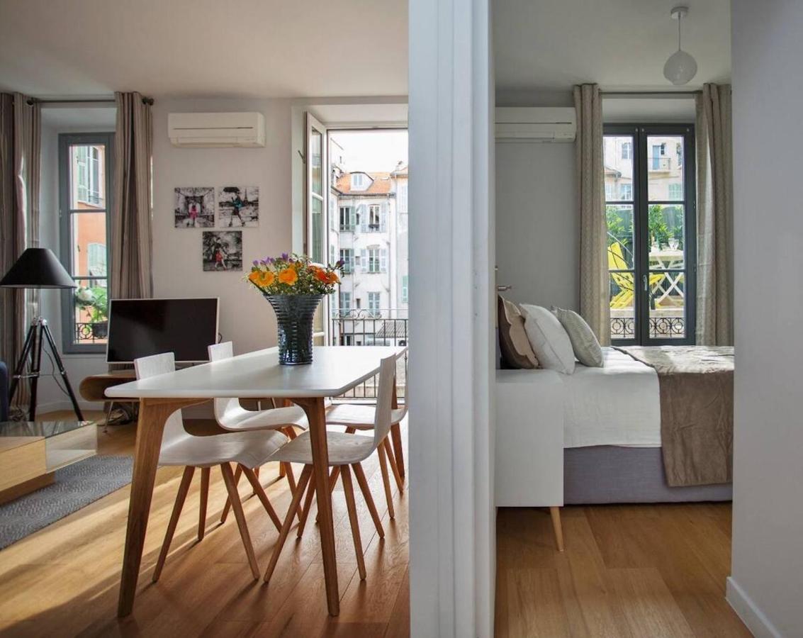 F2 Terrasse, Moderne, Hyper Centre, Clim, Ascenseur- Dubouchage Apartamento Nice Exterior foto